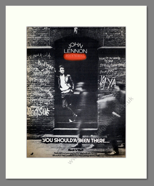 John Lennon - You Shoulda Been There. Vintage Advert 1975 (ref AD19176)