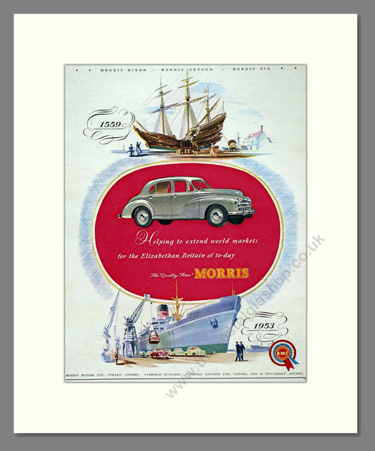 Morris Motors. Original Advert 1953 (ref AD302322)