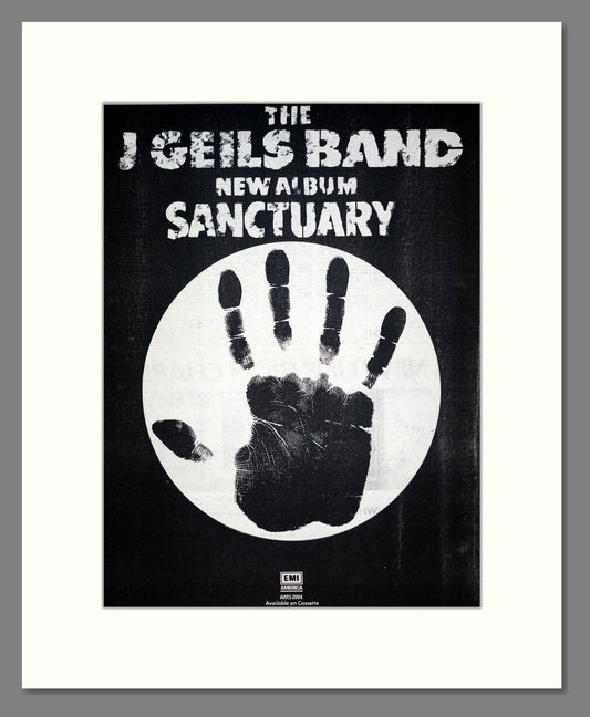 J Geils Band (The) - Sanctuary. Vintage Advert 1979 (ref AD19413)