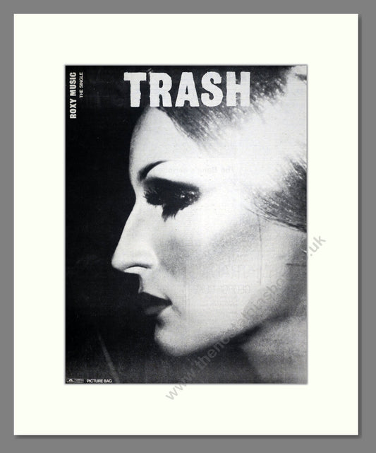 Roxy Music - Trash. Vintage Advert 1979 (ref AD19417)