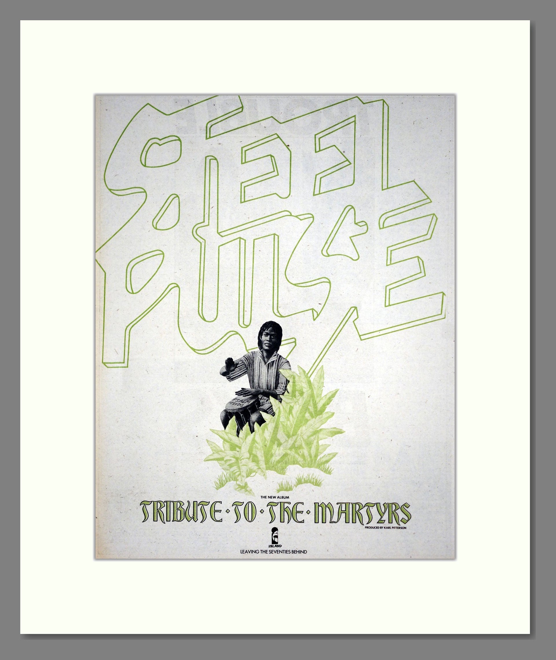 Steel Pulse - Tribute To The Martyrs. Vintage Advert 1979 (ref AD19449)