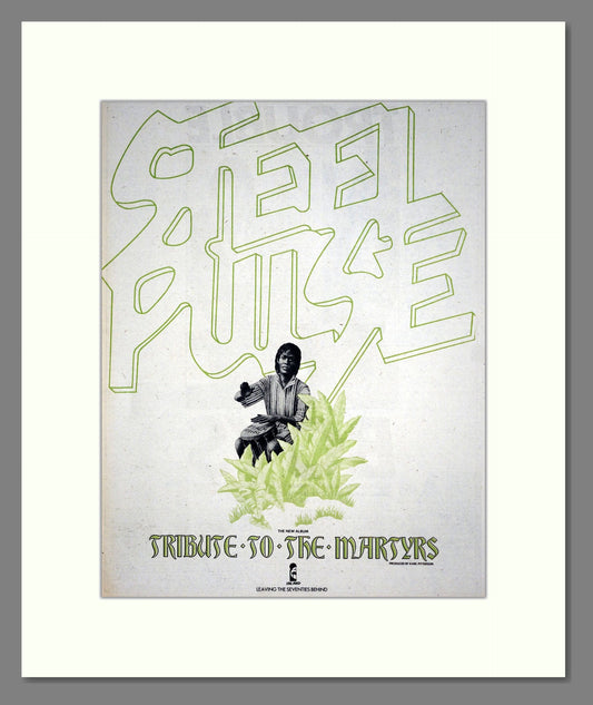 Steel Pulse - Tribute To The Martyrs. Vintage Advert 1979 (ref AD19449)