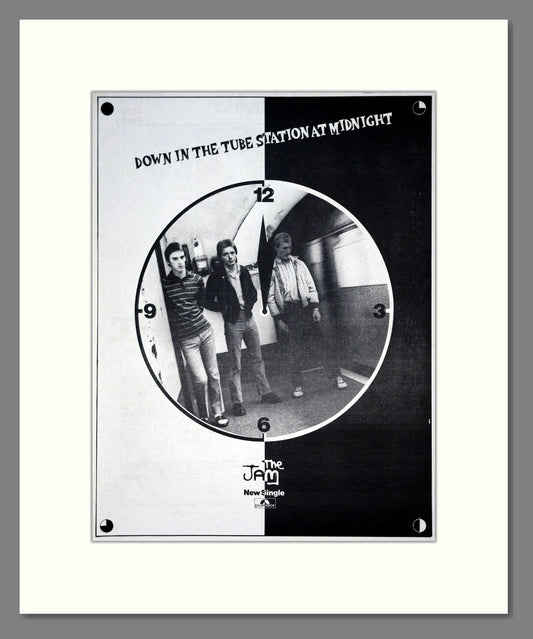 Jam (The) - Down In The Tube Station At Midnight. Vintage Advert 1978 (ref AD19475)