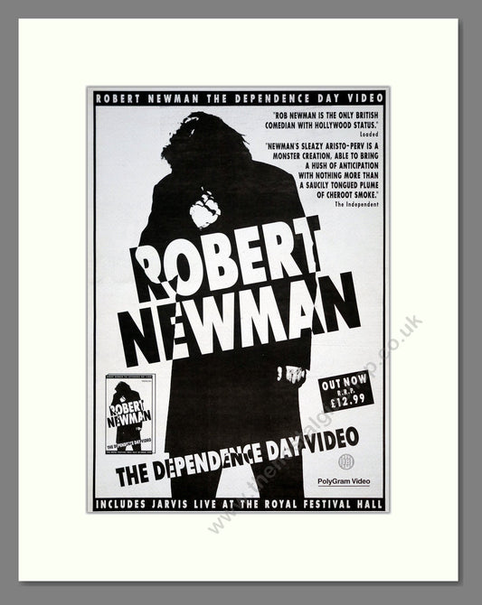 Robert Newman - Dependence Day. Vintage Advert 1994 (ref AD19547)