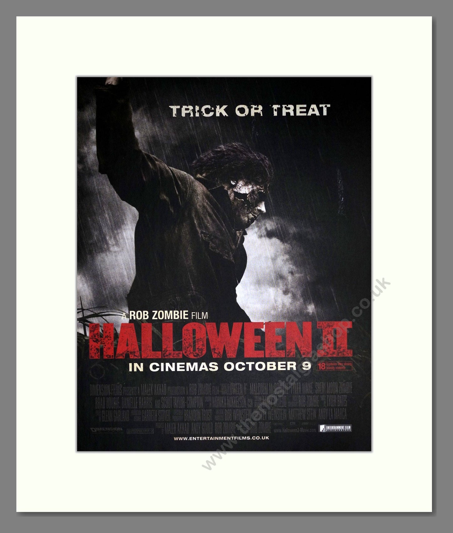 Halloween II - Rob Zombie. Vintage Advert 2009 (ref AD302185)