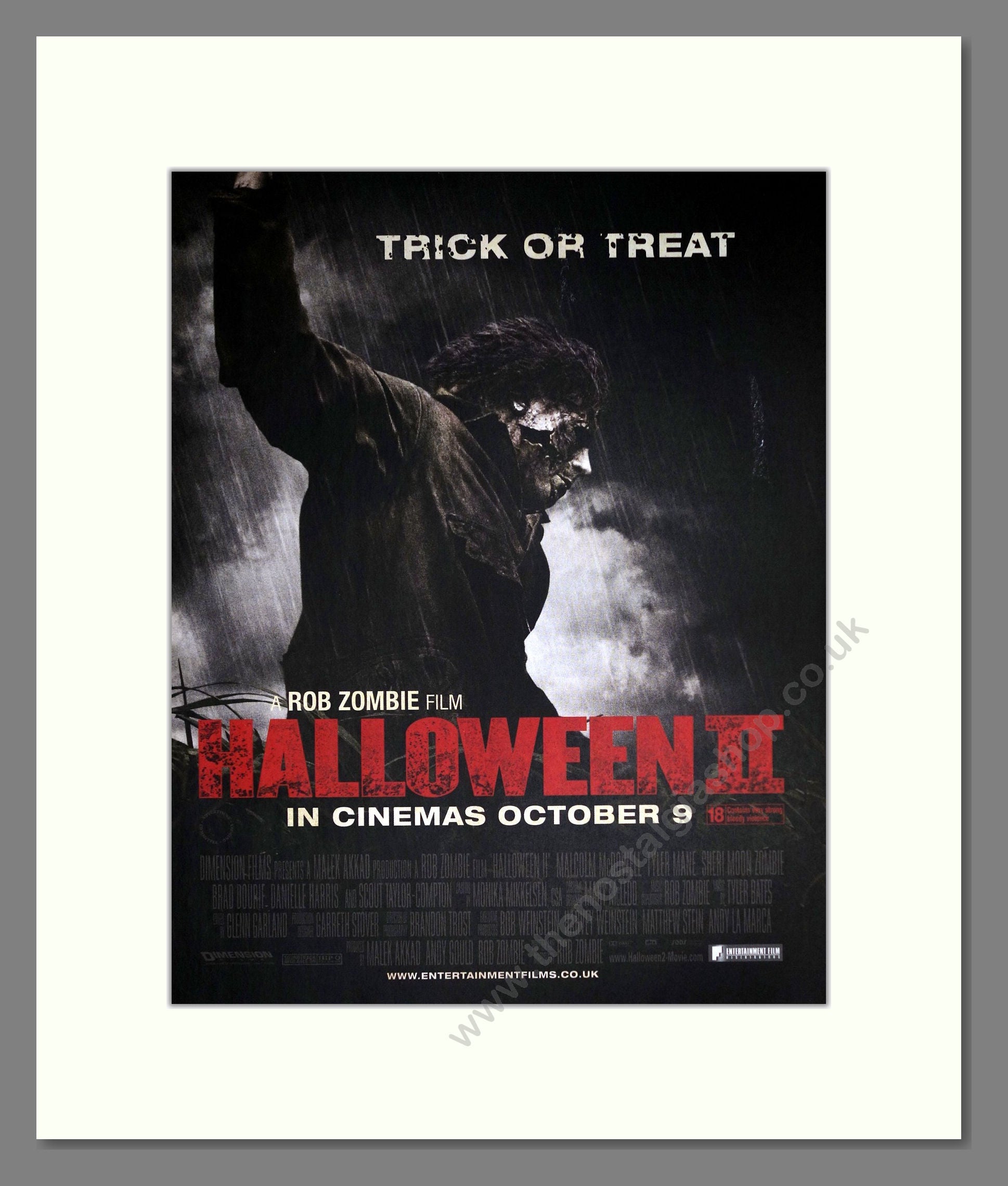 Halloween II - Rob Zombie. Vintage Advert 2009 (ref AD302185)