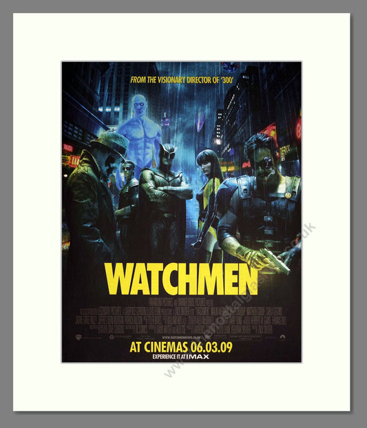 Watchmen - Zack Snyder. Vintage Advert 2009 (ref AD302194)