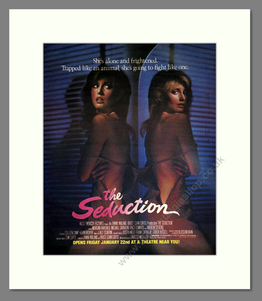 Seduction (The) - Morgan Fairchild. Vintage Advert 1982 (ref AD302213)