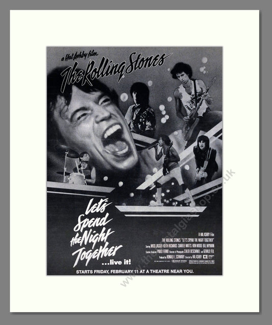 Rolling Stones (The) - Lets Spend The Night Together. Vintage Advert 1983 (ref AD302215)