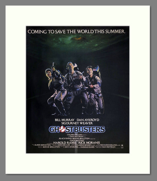 Ghostbusters - Bill Murray Dan Ackroyd. Vintage Advert 1984 (ref AD302223)