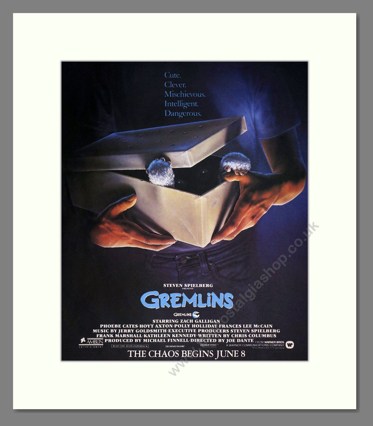 Gremlins Computer Advert Gremlins - Stephen Spielberg. Vintage Advert 1984 (ref AD302224) – The ...