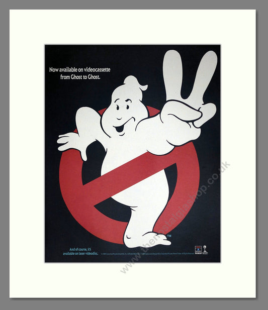 Ghostbusters 2 - On Videocassette. Vintage Advert 1989 (ref AD302234)