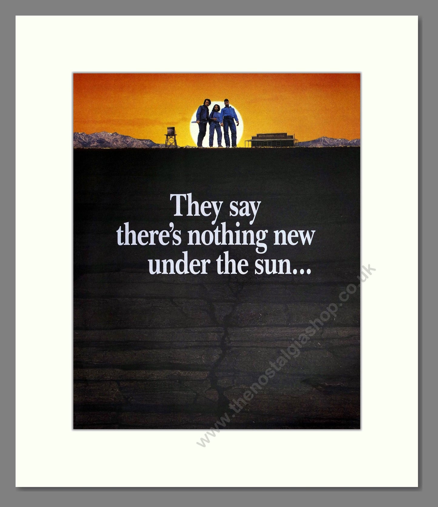 Tremors - Kevin Bacon Double Advert. Vintage Advert 1990 (ref AD302288)