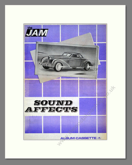 Jam (The) - Sound Affects. Vintage Advert 1980 (ref AD19576)
