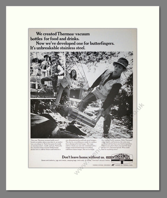 Thermos - Vacuum Flask. Vintage Advert 1968 (ref AD302341)