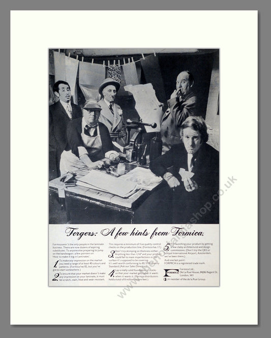 Formica - Surface Covering. Vintage Advert 1969 (ref AD302346)