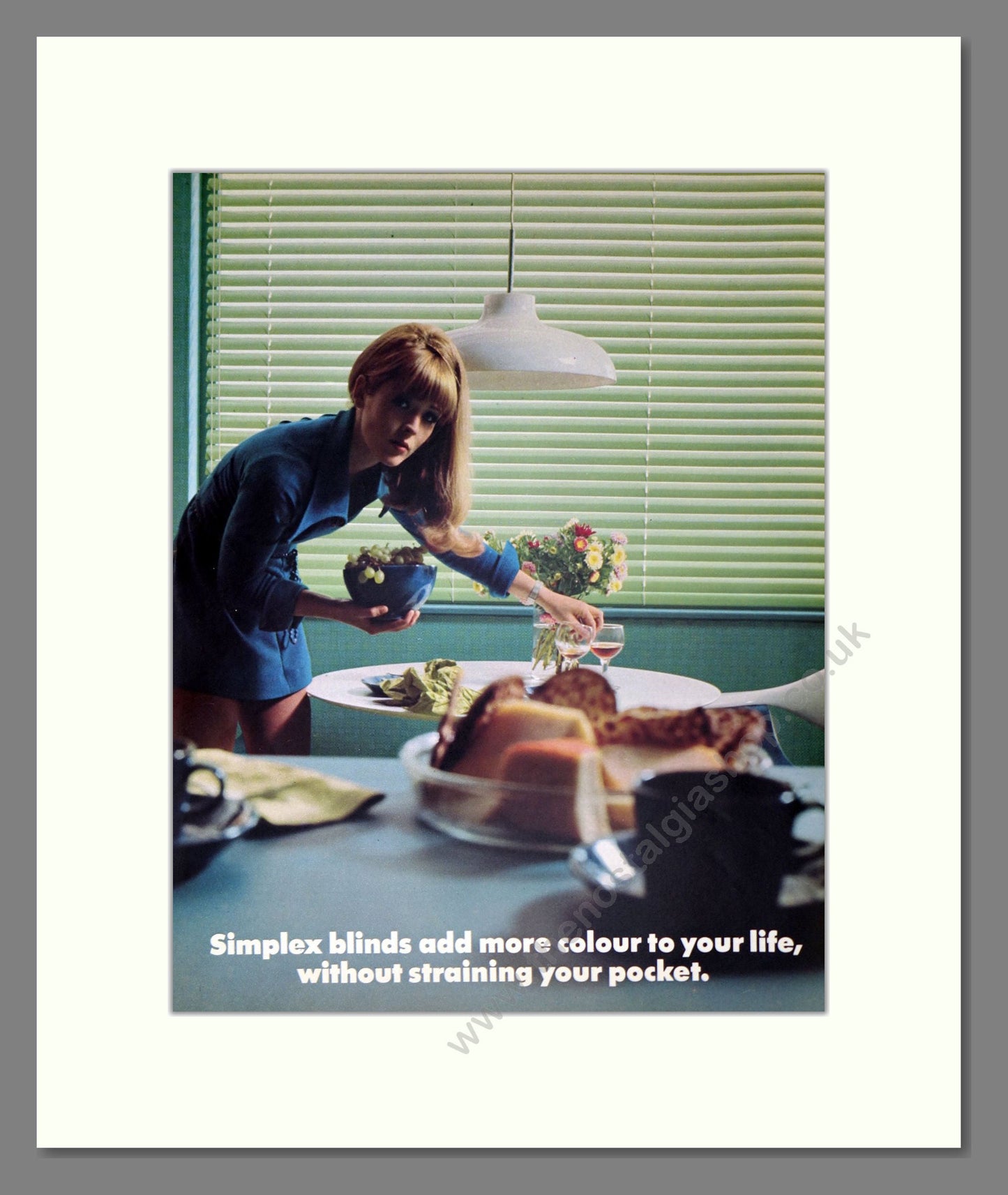 Simplex - Blinds. Vintage Advert 1970 (ref AD302358)