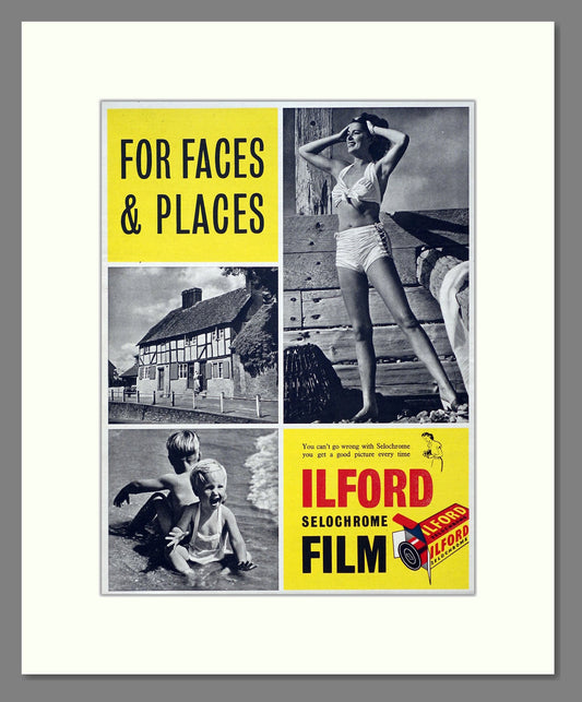 Ilford - Selochrome. Vintage Advert 1952 (ref AD303085)