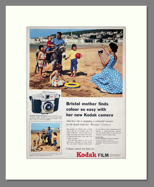 Kodak - Brownie Cresta 3. Vintage Advert 1961 (ref AD303092)