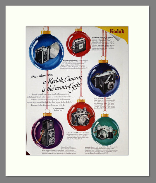Kodak - Gifts. Vintage Advert 1949 (ref AD303099)