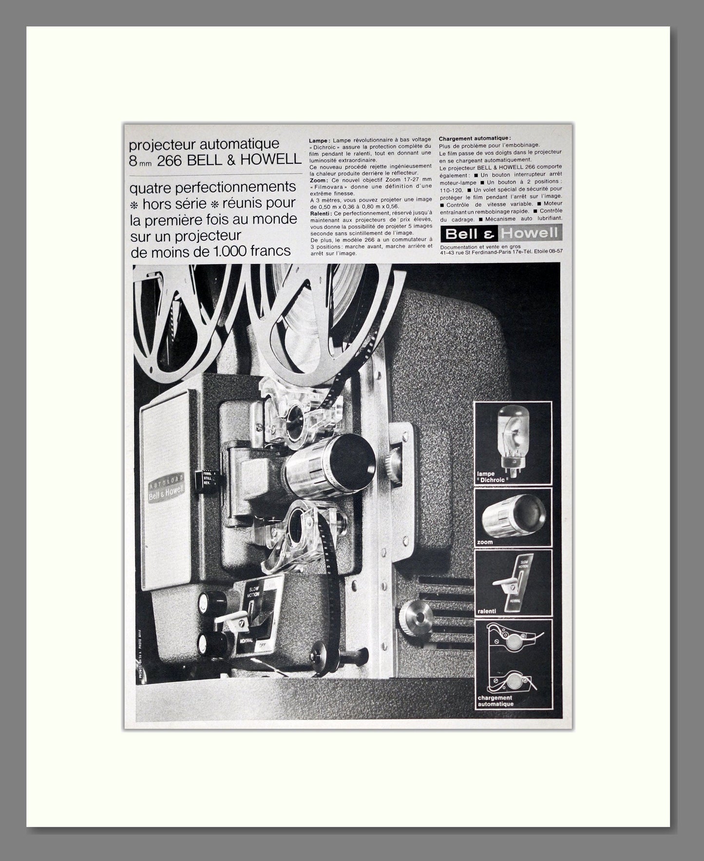 Bell And Howell - Projectors. Vintage Advert 1963 (ref AD303117)