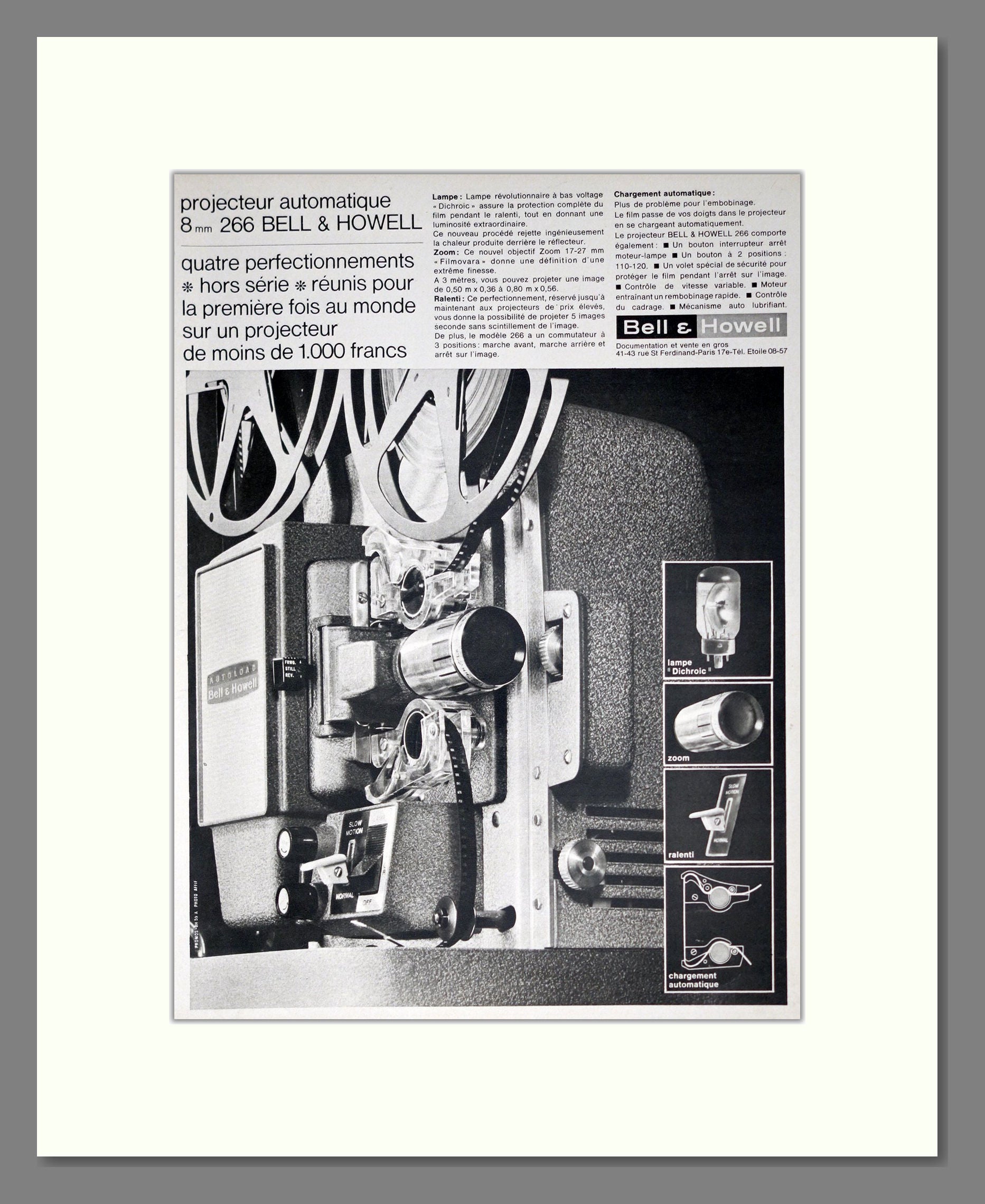 Bell And Howell - Projectors. Vintage Advert 1963 (ref AD303117)
