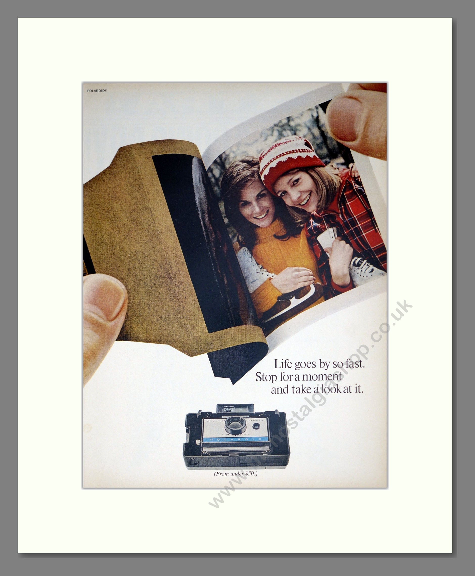 Polaroid - Land Camera. Vintage Advert 1967 (ref AD303144)