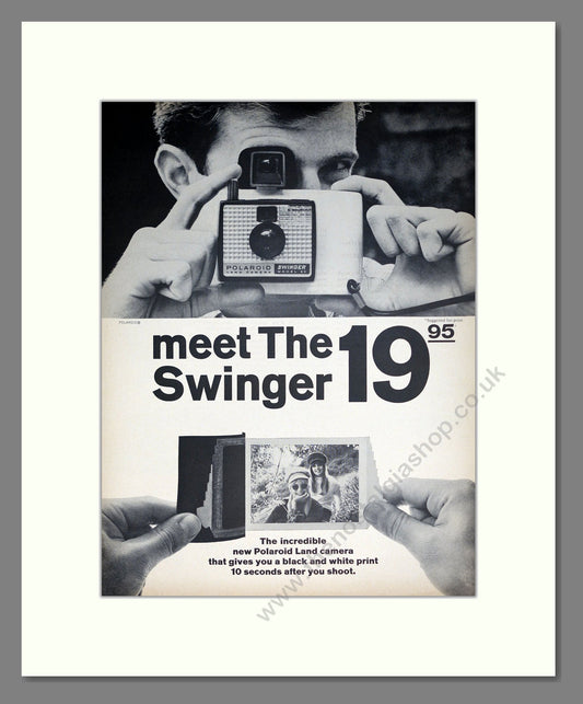 Polaroid - Land Camera. Vintage Advert 1966 (ref AD303147)