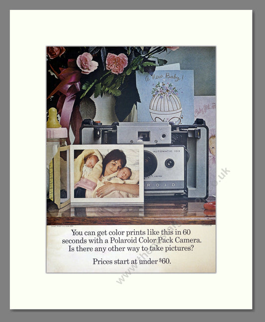 Polaroid - Color Pack Camera. Vintage Advert 1966 (ref AD303150)