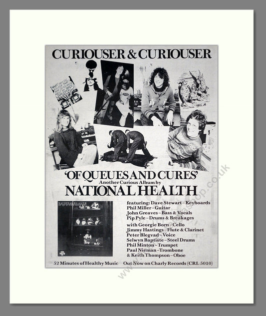 National Health - Of Queues And Cures. Vintage Advert 1978 (ref AD19736)