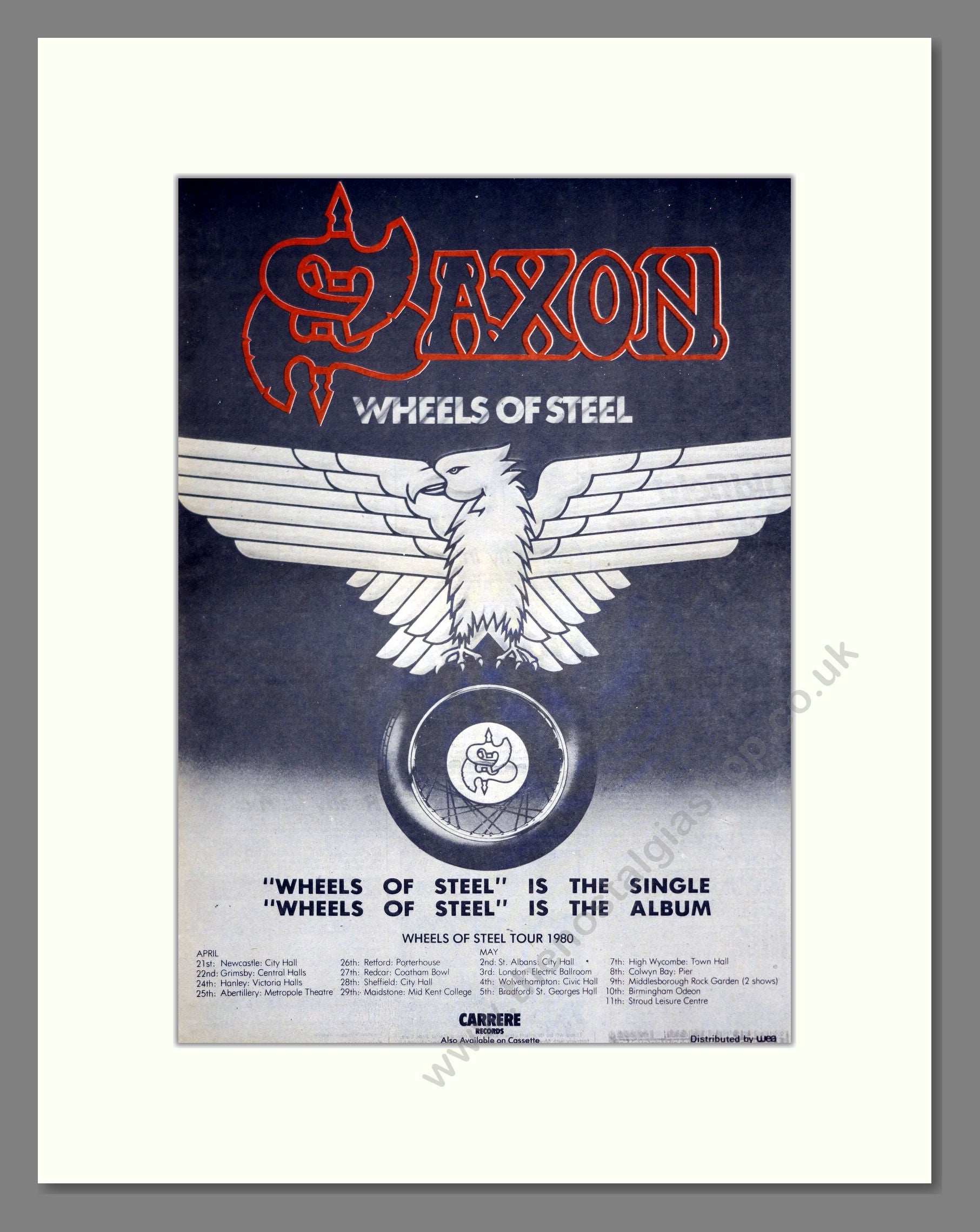 Saxon – Wheels Of Steel Plak, CD, DVD Satın Al Saxon – Wheels Of Steel Plak, CD, DVD Satın Al