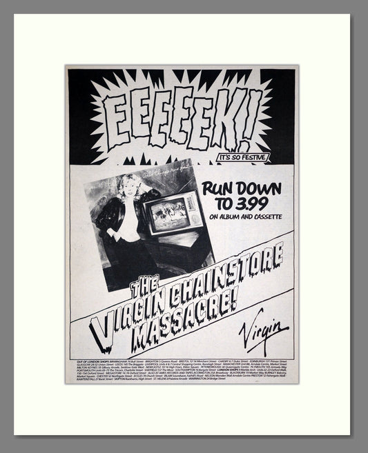 Joni Mitchell - Wild Things Run Fast. Vintage Advert 1982 (ref AD19789)