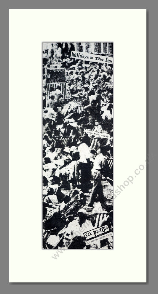 Sex Pistols (The) - Holidays In The Sun. Vintage Advert 1977 (ref AD201356)