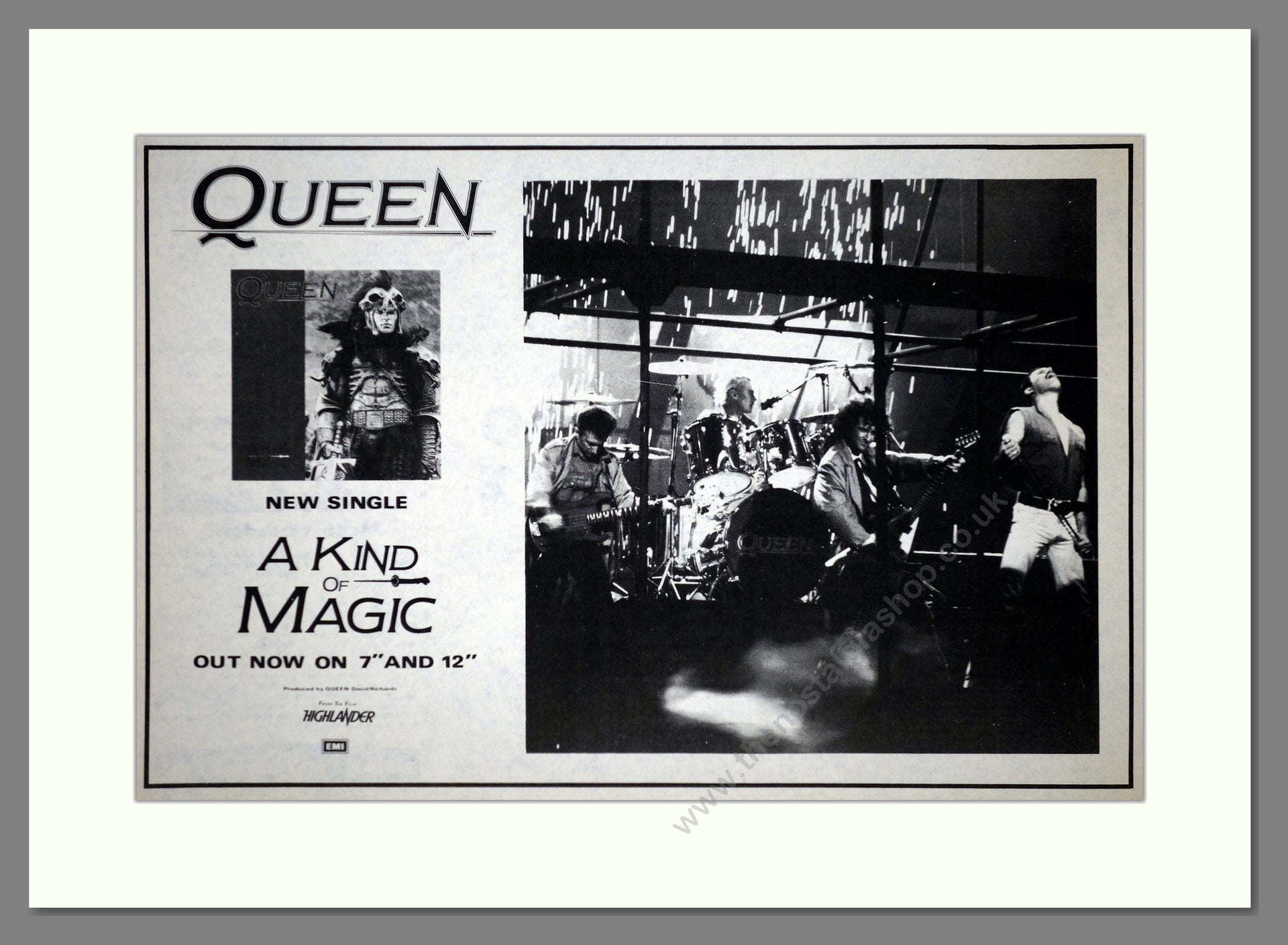 Queen - A Kind Of Magic. Vintage Advert 1986 (ref AD63208) – The Nostalgia  Shop