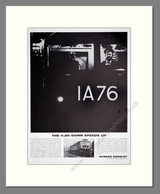 Hawker Siddeley - IA76. Vintage Advert 1963 (ref AD303341)