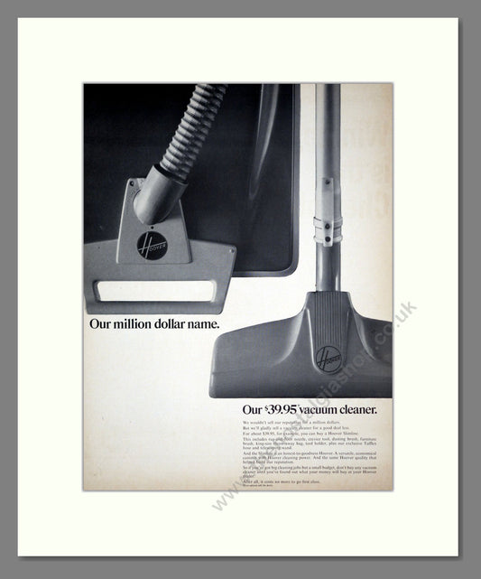 Hoover - Slimline. Vintage Advert 1966 (ref AD303204)