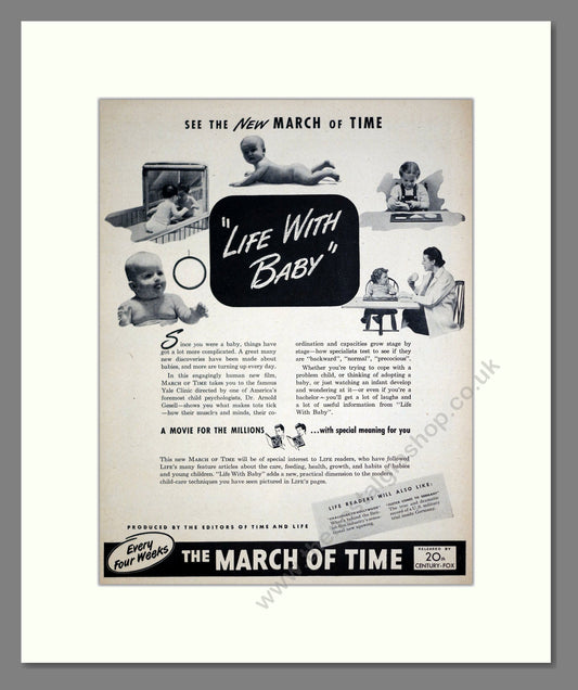 Life With Baby. Vintage Advert 1946 (ref AD303158)