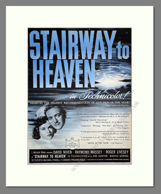 Stairway To Heaven. Vintage Original Advert 1947 (ref AD303186)