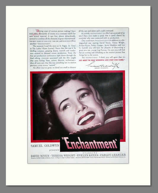 Enchantment. Vintage Original Advert 1949 (ref AD303190)