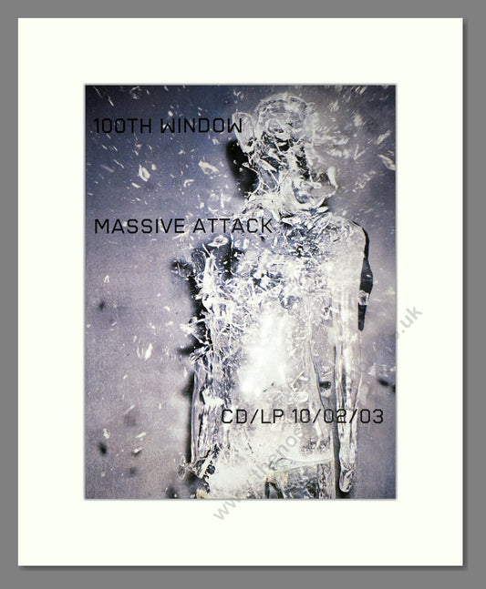 Massive Attack - 100th Window. Vintage Advert 2003 (ref AD63482)