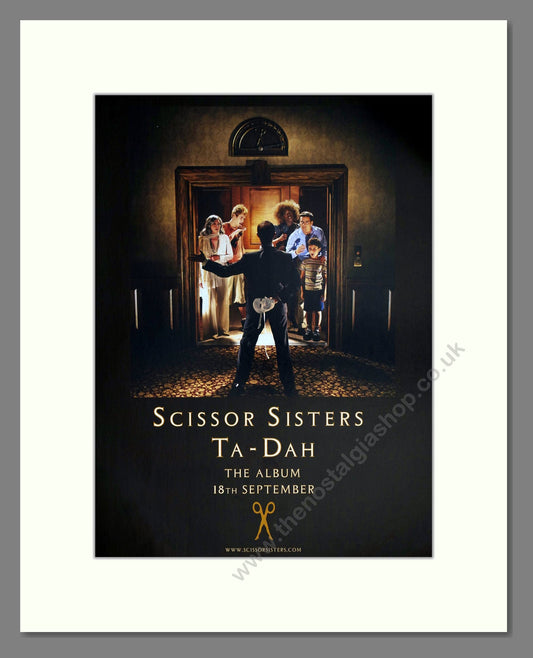 Scissor Sisters - Ta-Dah. Vintage Advert 2006 (ref AD63506)