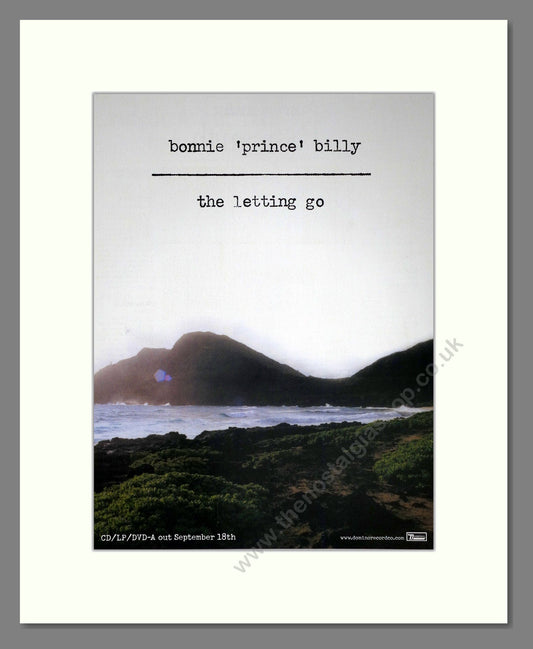 Bonny Prince Billy - The Letting Go. Vintage Advert 2006 (ref AD63508)