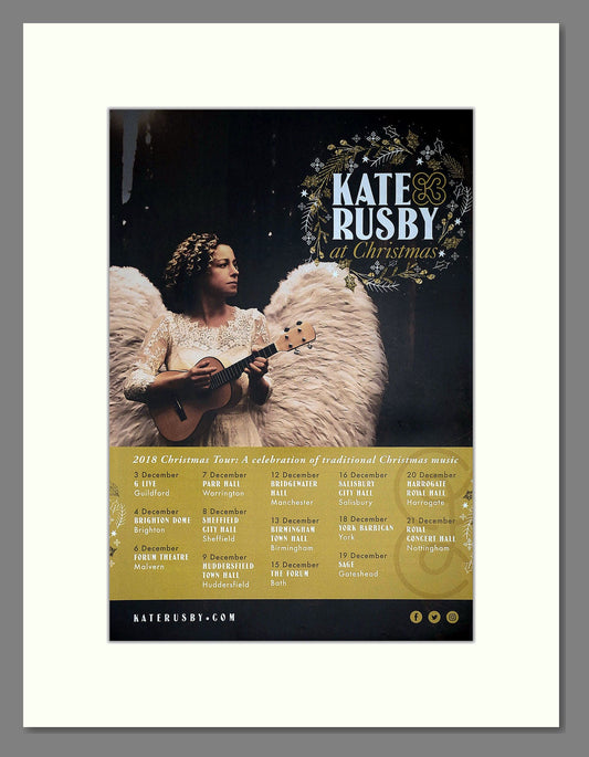 Kate Rusby - At Christmas. Vintage Advert 2018 (ref AD63528)