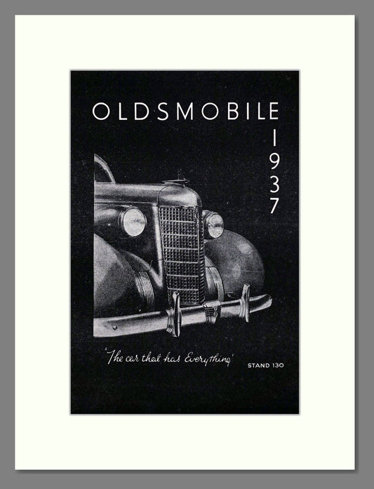 Oldsmobile - The Car That Has Everything. Vintage Advert 1936 (ref AD63613)