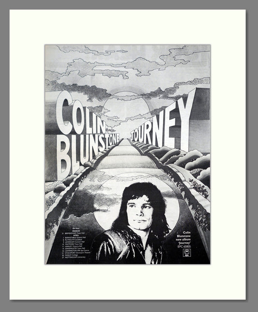 Colin Blunstone - Journey. Vintage Advert 1974 (ref AD20241)