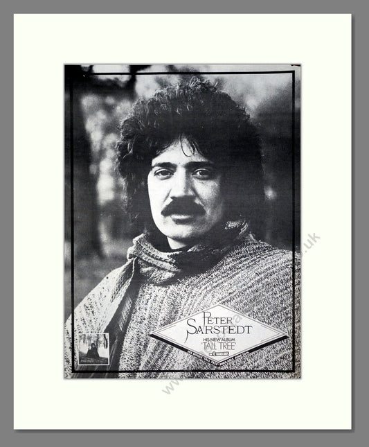 Peter Sarstedt - Tall Tree. Vintage Advert 1975 (ref AD20264)