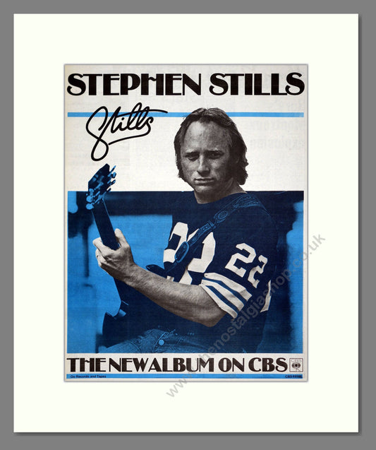 Stephen Stills - Stills. Vintage Advert 1975 (ref AD20272)