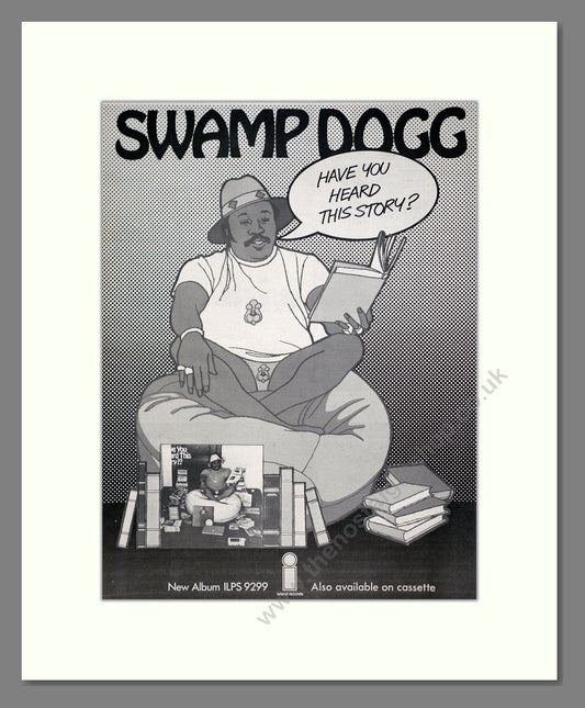 Swamp Dogg - Have You Heard This Story?. Vintage Advert 1975 (ref AD20281)