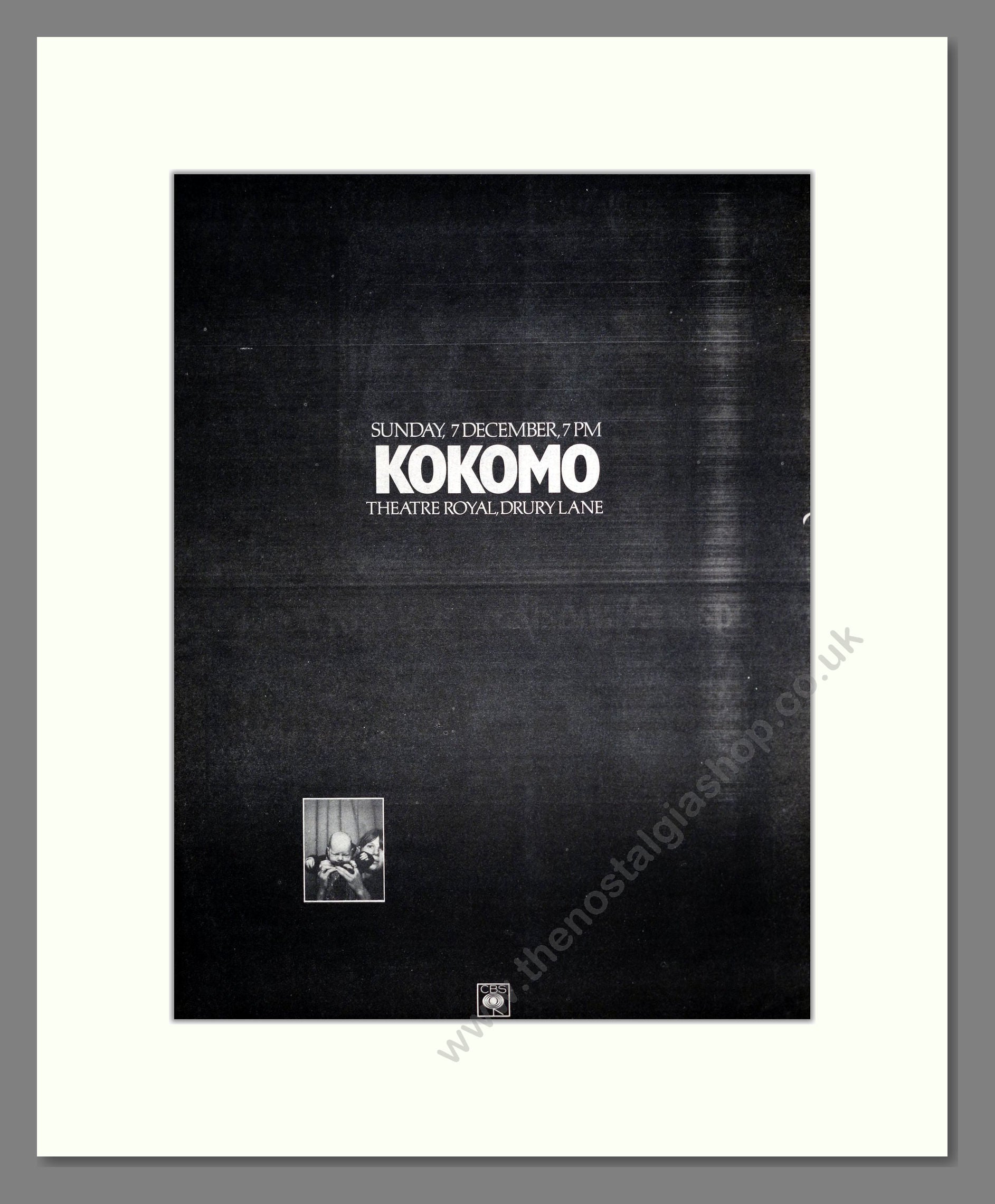 Kokomo - Drury Lane. Vintage Advert 1975 (ref AD20390)