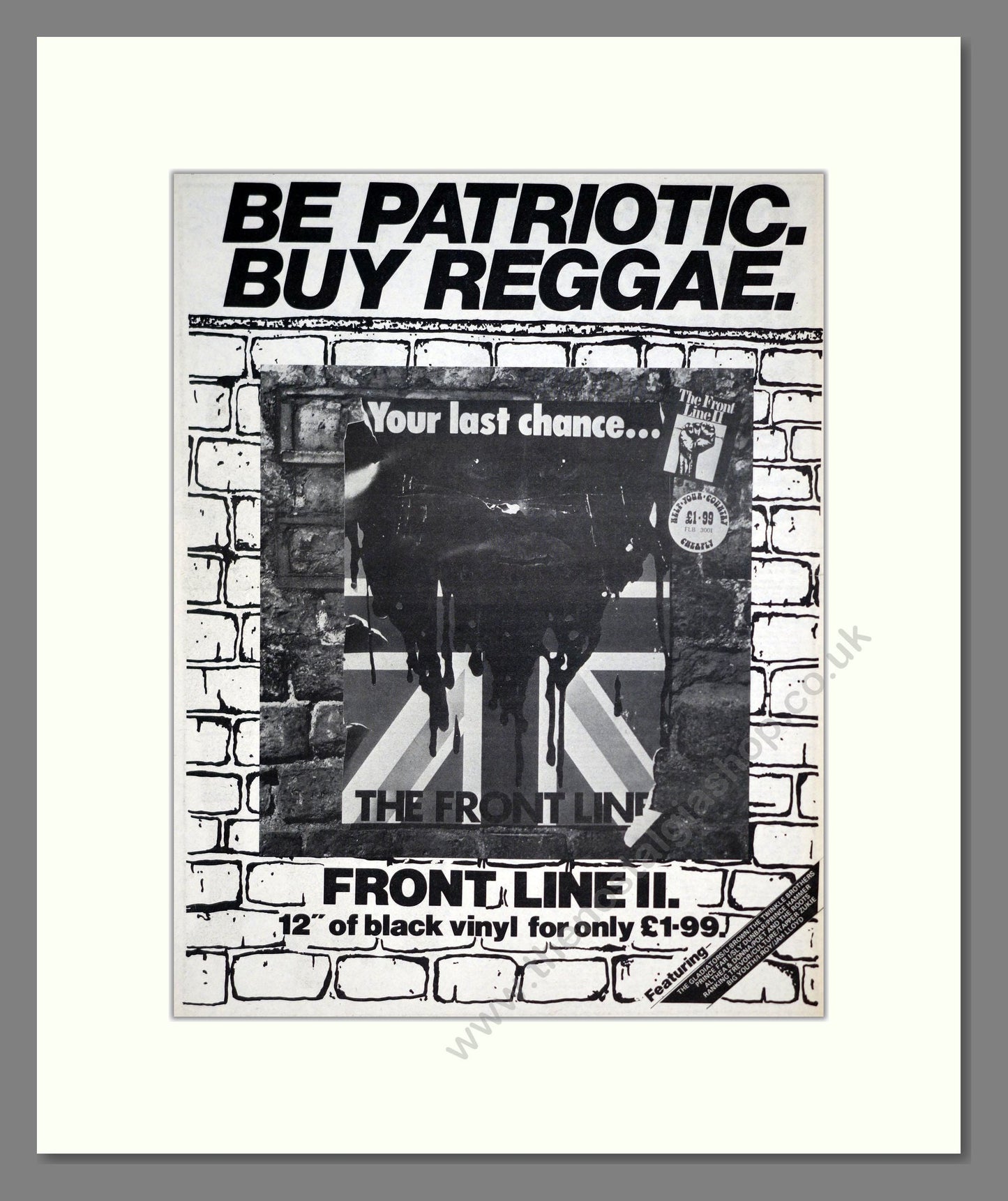 Front Line (The) - Front Line II. Vintage Advert 1978 (ref AD20418)